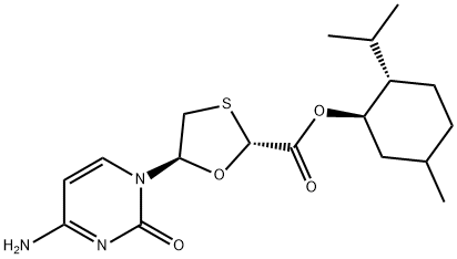 (1R,2S,5R)-Menthyl-(2R,5S)-5-(4-amino-2-oxo-2H-pyrimidin-1-yl)-[1,3]ກົດ oxathiolane-2-carboxylic