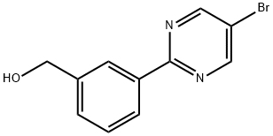 (3-(5-broMopyriMidin-2-yl)phenyl)ເມທານອນ