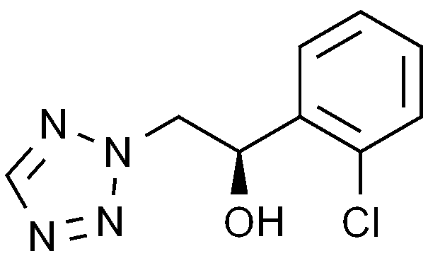 (αR)-α-(2-Chlorophenyl)-2H-tetrazole-2-ເອທານອນ