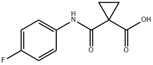 1-(4-Fluorophenylcarbamoyl)ກົດ cyclopropanecarboxylic