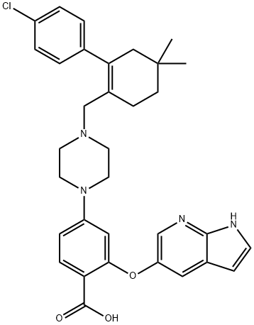 2-[(1H-pyrrolo[2,3-B]pyridin-5-yl)oxy]-4-[4-[[2-(4-chlorophenyl)-4,4-dimethyl ring Hex-1-enyl] methyl]piperazin-1-yl]ອາຊິດ benzoic