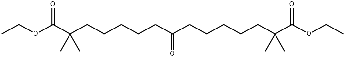 2,2,14,14-Tetramethyl-8-oxopentadecanedioic ອາຊິດ diethyl ester