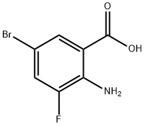 2-AMINO-5-BROMO-3-FLUOROBENZOIC ອາຊິດ