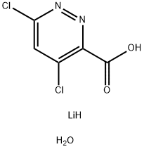 3-Pyridazinecarboxylic acid, 4,6-dichloro-, ເກືອ lithium, hydrate (1:1:1)