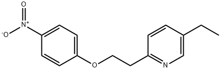 4-(2-(5-Ethyl-2-pyridyl)ethoxy)ໄນໂຕຣເບນຊີນ