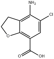 4-Amino-5-chloro-2,3-dihydro-7-benzofurancarboxylic ອາຊິດ