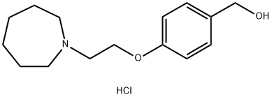 Benzene Methanol, 4-[2-(hexahydro-1H-azepin-1-yl)ethoxy]- (hydrochloride)