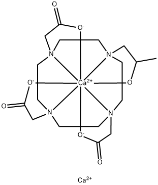 Calciate(1-),[10-[2-(hydroxy-kO)propyl]-1,4,7,10-tetraazacyclododecane-1,4,7-triacetato(3-)-kN1,kN4,kN7,kN10, kO1,kO4,kO7]-, ແຄວຊຽມ (2:1) (9CI)