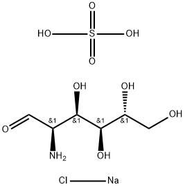 Glucosamine sulfate sodium chloride