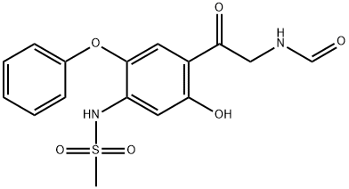 MethanesulfonaMide, N-[4-[2-(ສຳລັບMylaMino)acetyl]-5-hydroxy-2-phenoxyphenyl]-