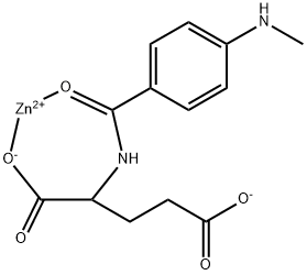 N-[4-(Methylamino)benzoyl]-L-glutamic acid ເກືອສັງກະສີ