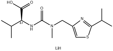 N-[N-methyl-N-((2-isopropyl-4-thiazolyl)methyl)amino)carbonyl]-L-valine, ເກືອ Lithium